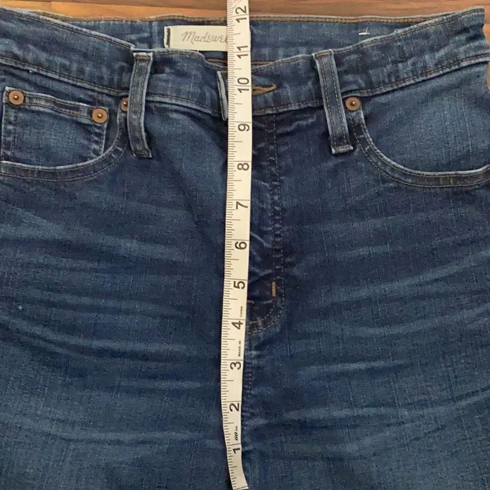 Madewell 10” High Riser Skinny Skinny Denim Jeans